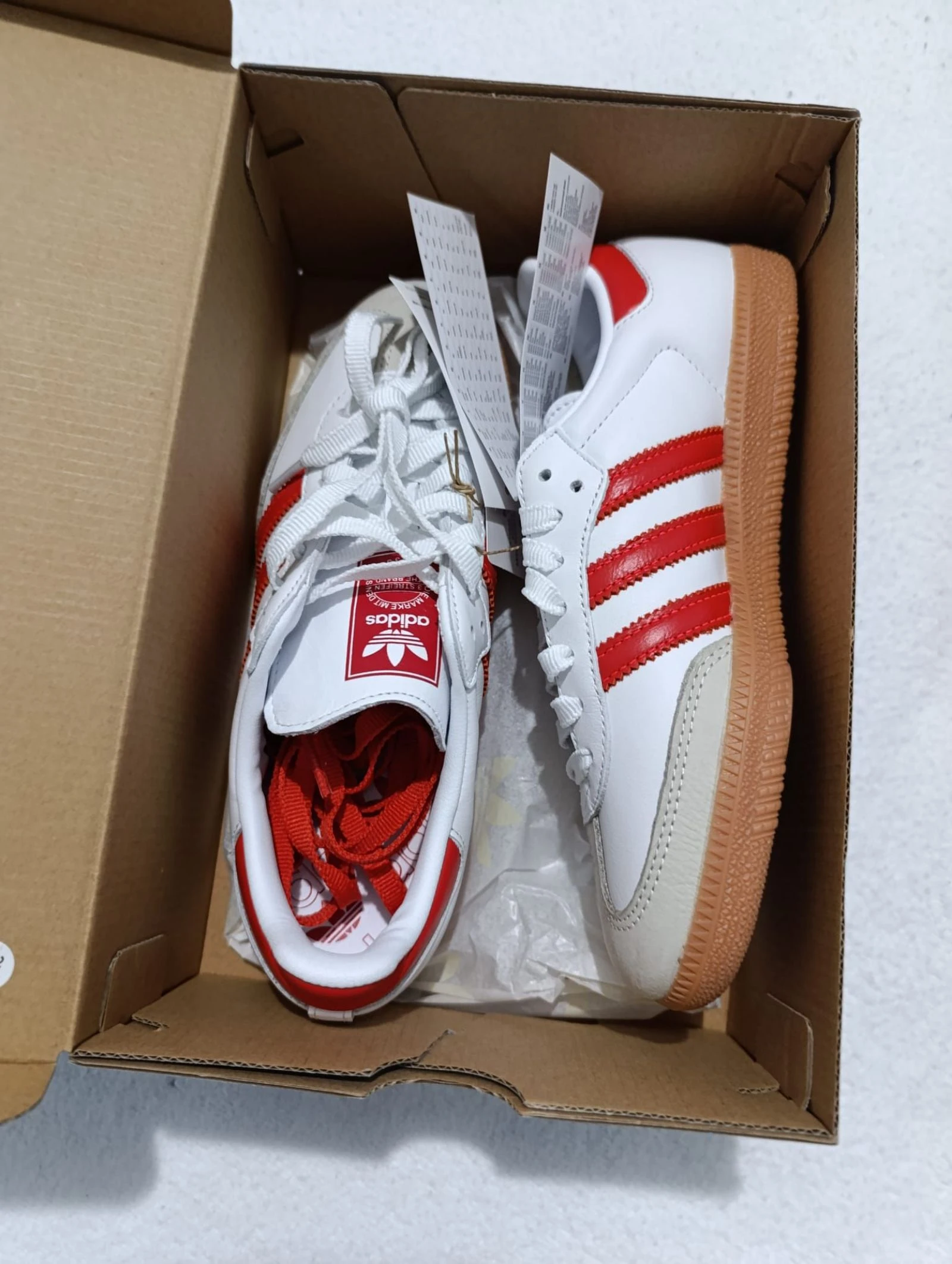 Adidas Samba genuine leather sneakers women size 38 – photo 12